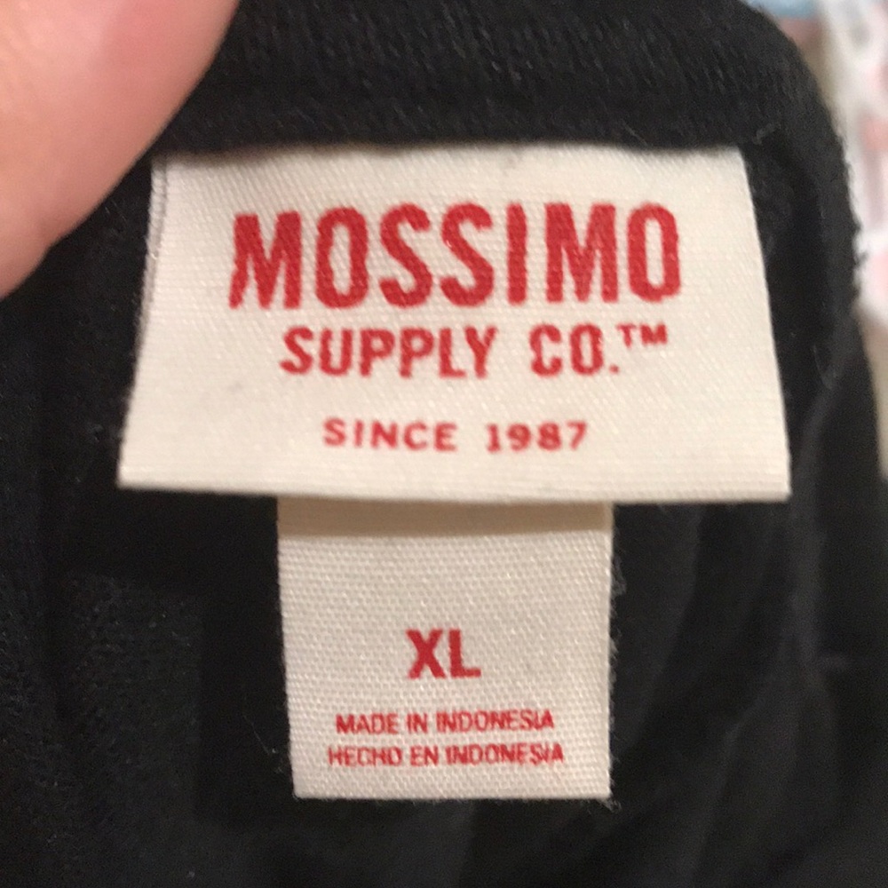 A black hoodie